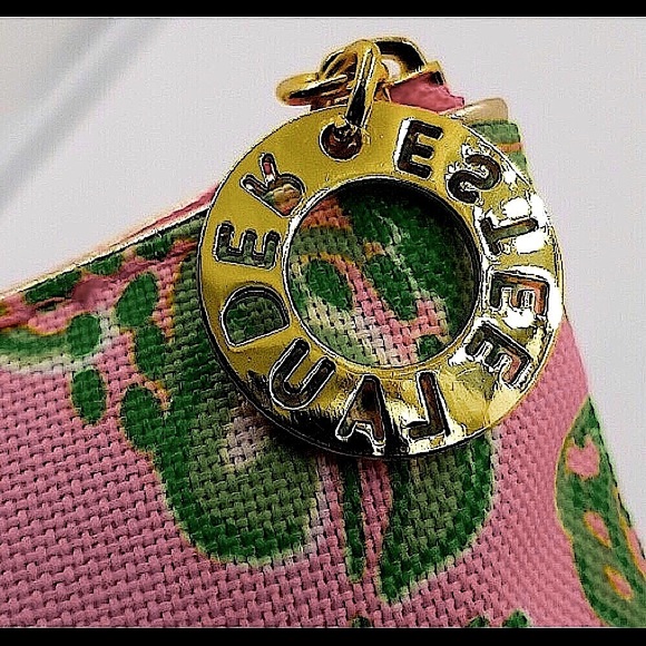 🆕🔥LILLY PULITZER/ESTEE LAUDER COSMETIC BAG CANVAS MATERIAL GORG&STYLISH NWOT - Picture 2 of 14